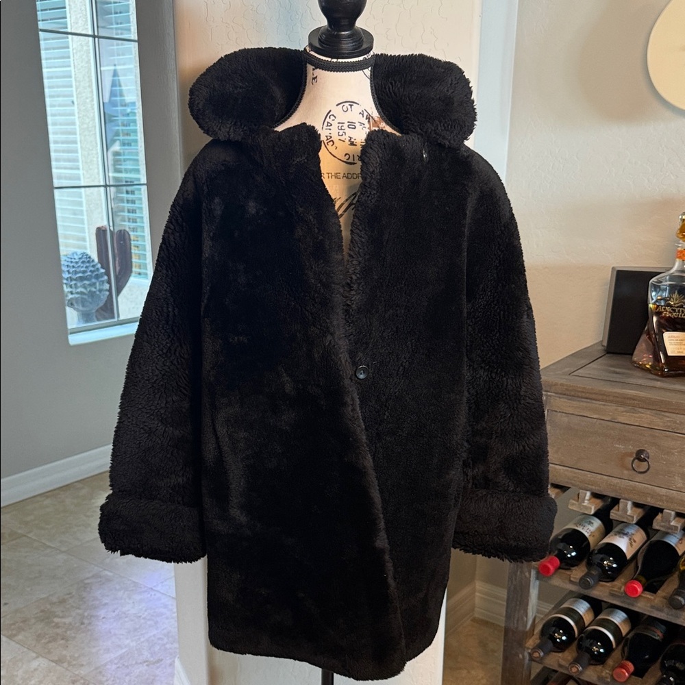 Abel Authority Vintage Faux Fur Coat | 1930s–1950s Old Hollywood Glam
